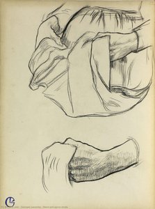 Hand And Apron Study — Georges Lacombe