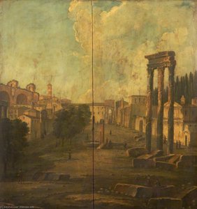 The Campo Vaccino, Rome — Antonio Joli