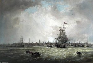 The Port Of Liverpool — Samuel Walters