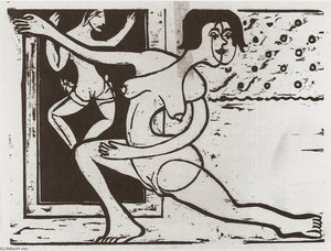 Practising Dancer — Ernst Ludwig Kirchner