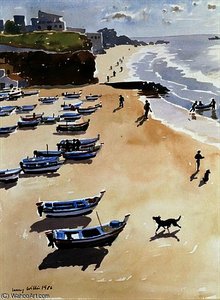 Boats On The Beach — Lucy Willis