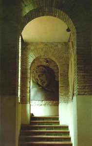 Head (stair-way In The Museum), 1977 — Salvador Dalí, Surrealist Painting