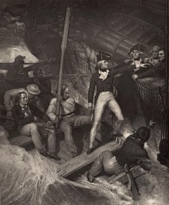Lieutenant Nelson Volunteering To Board A Prize — Richard Westall