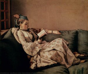 Marie-adalaide Of France Dressed In Turkish Costume — Jean-étienne Liotard, Rococo Portraiture