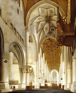 The Interior Of St Bavo's Church, Haarlem (the 'grote Kerk') — Peter Saenredam