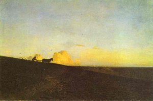 Evening In The Field — Isaak Ilyich Levitan