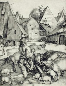 The Prodigal Son — Albrecht Dürer