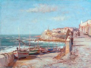 The Ramp At Ericeira — Edward Brian Seago