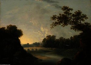 River Scene — Richard Wilson