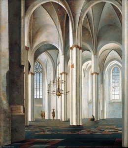 Interior Of The Buurkerk, Utrecht — Peter Saenredam