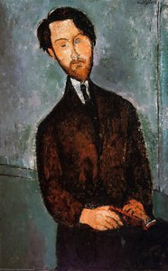 Portrait Of Leopold Zborowski — Amedeo Clemente Modigliani