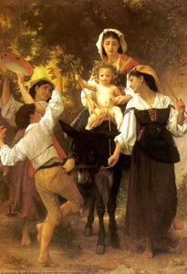 Return From The Harvest — William-adolphe Bouguereau