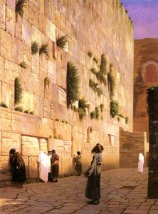 Solomon's Wall Jerusalem — Jean-léon Gérôme, Orientalism