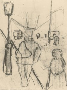 Parisian Street Scene — Paula Modersohn-becker
