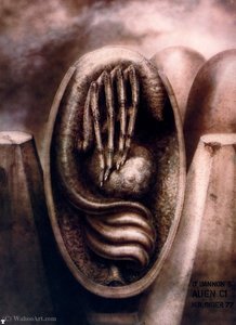 Hr Giger Alienegg I — H.r. Giger