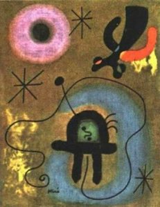 Boceto Para La Pared De La Luna — Joan Miró