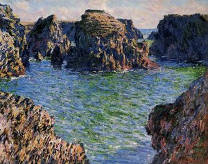 Coming Into Port-goulphar, Belle-ile — Claude Monet