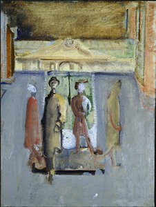 Untitled (four Figures In A Plaza) — Mark Rothko
