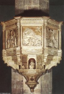 Pulpit — Benedetto Da Maiano