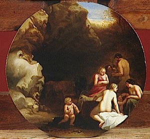 NYMPHES ET SATYRE
