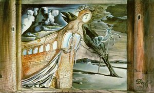 Decor For 'romeo Et Juliet', 1942 — Salvador Dalí, Surrealism