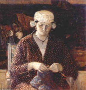 Normandy Girl — Frederick Carl Frieseke