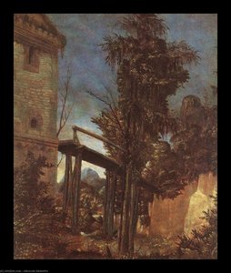 Landscape With Path — Albrecht Altdorfer, German Renaissance Landscape