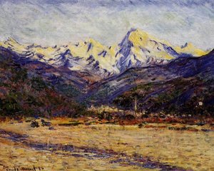 The Valley Of The Nervia — Claude Monet