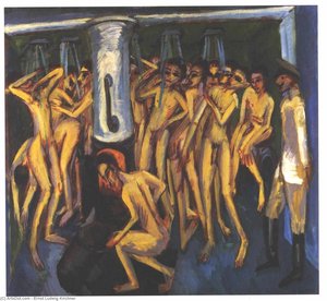 The Soldier Bath — Ernst Ludwig Kirchner
