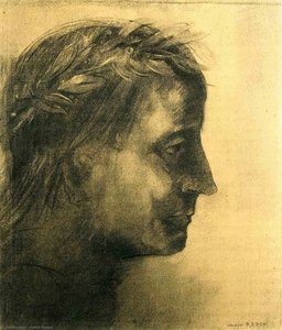 The Laureate Head — Odilon Redon, Symbolist Portraiture