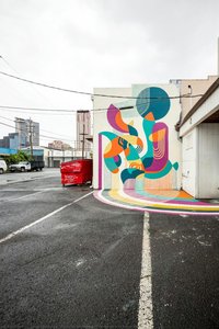 Pow! Wow! Hawaii 2014 - Jessie And Katey Mural — Jessie Inchauspé