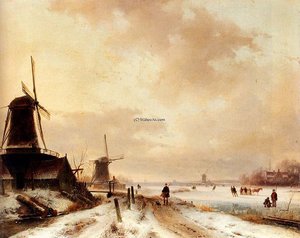 Winter — Andreas Schelfhout