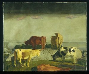 Five Cows — George Wesley Bellows