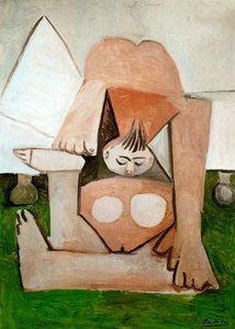Naked Woman On A Couch — Pablo Picasso