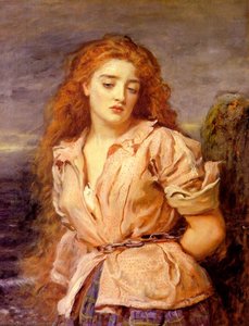 The Matyr Of The Solway — Sir John Everett Millais, Romanticism