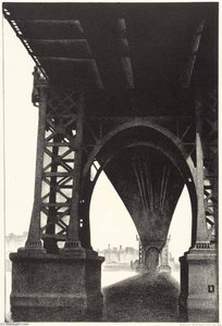 Bridge In Shadow — Louis Lozowick