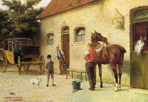 The Heir — George Goodwin Kilburne