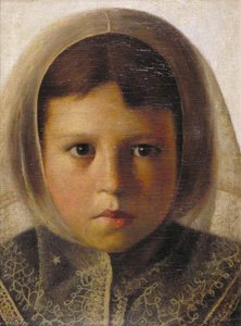 Portrait Of A Young Girl — Arthur Segal