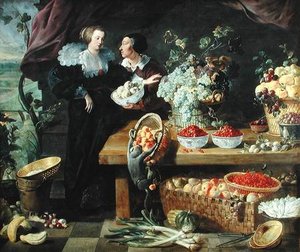 The Fruit Seller — Pierre Van Boucle