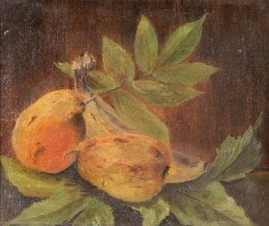 Pears And Leaves — Constance Dutton Thompson