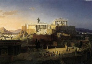 The Acropolis At Athens — Leo Von Klenze, Neoclassicism