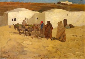 A Scene In Tunis — Arthur Melville, Impressionism