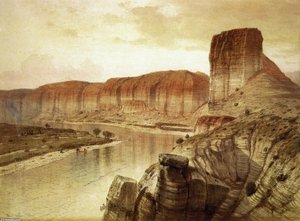 The Green River, Wyoming — Samuel Colman