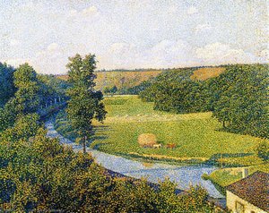 The Valley Of The Sambre — Theo Van Rysselberghe