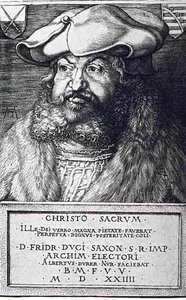 Portrait Of Frederick The Wise, Berlin Smpk — Albrecht Dürer, Northern Renaissance Portraiture