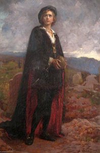Herbert Tree as Hamlet