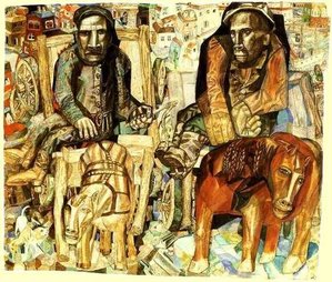 The Dray Men — Pavel Filonov