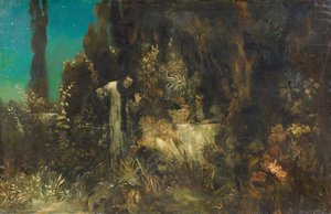 In The Monastery Garden — Fritz Von Uhde