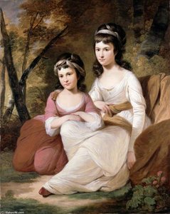 Eliza And Mary Davidson — Tilly Kettle