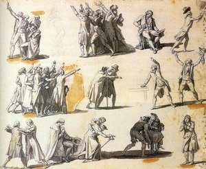 Deputies Swearing Oaths — Jacques-louis David